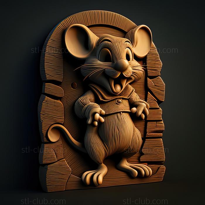 3D model st Jerry Mouse from Tom and Jerry (STL)